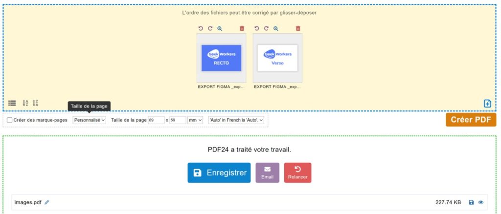 Guide : Exporter un Fichier Figma (ou Canva) au format d'impression gratuitement avec PDF24 - image GeekWorkers - 15