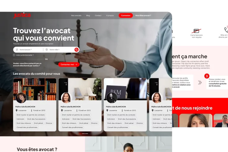 Justica, marketplace juridique en Suisse Romande